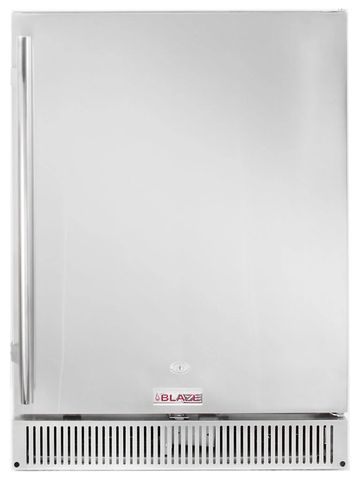 Blaze 24-Inch 5.5 Cu. Ft. Outdoor Rated Compact Refrigerator - BLZ-SSRF-5.5