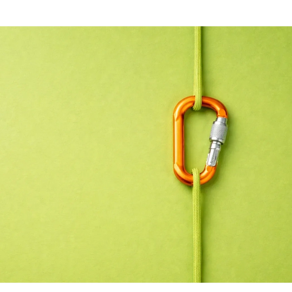 Mountaineering ropes with link connection