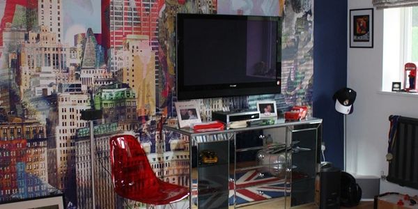 british style room decoration