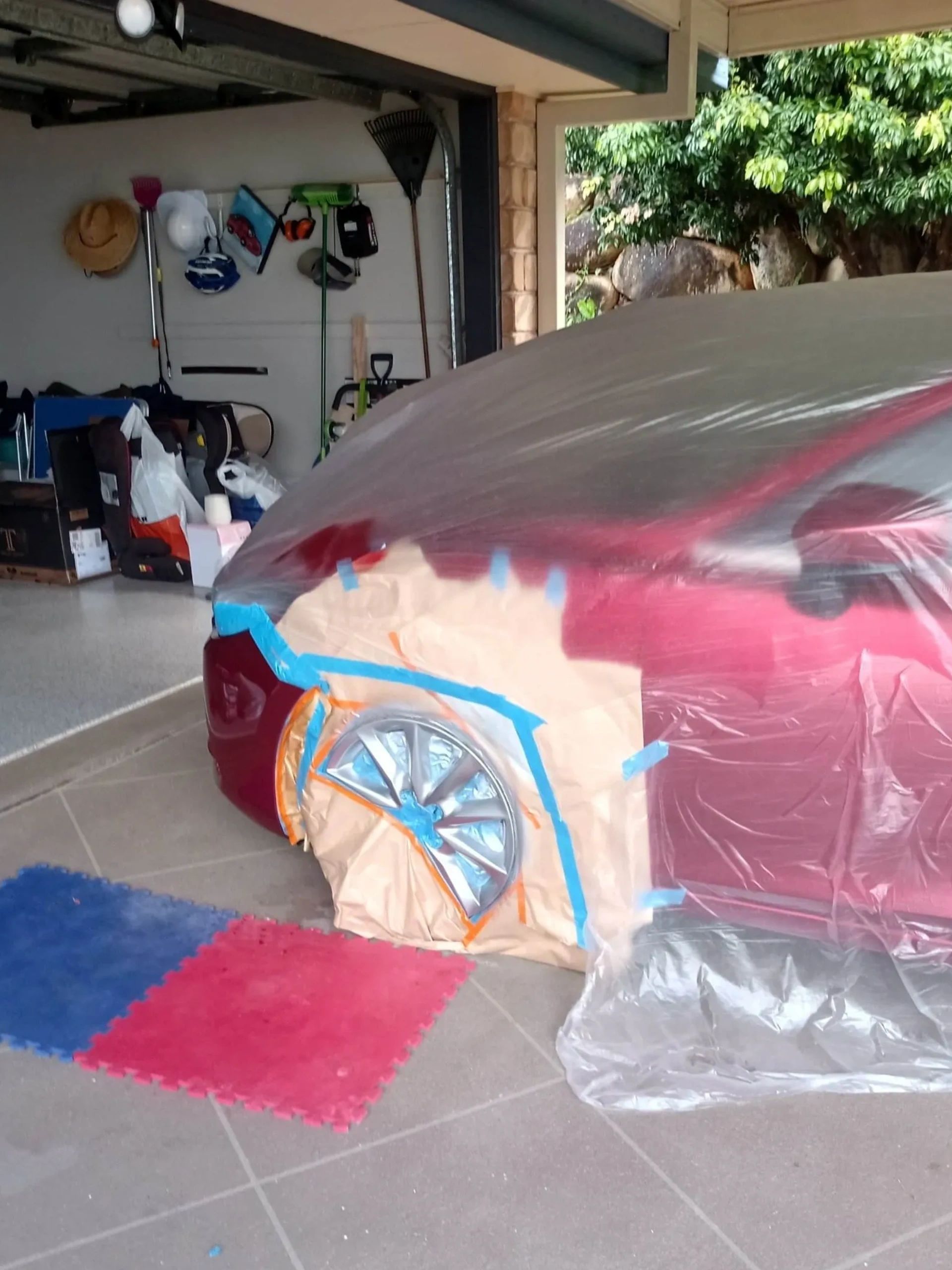 Wellington Point panel beater.