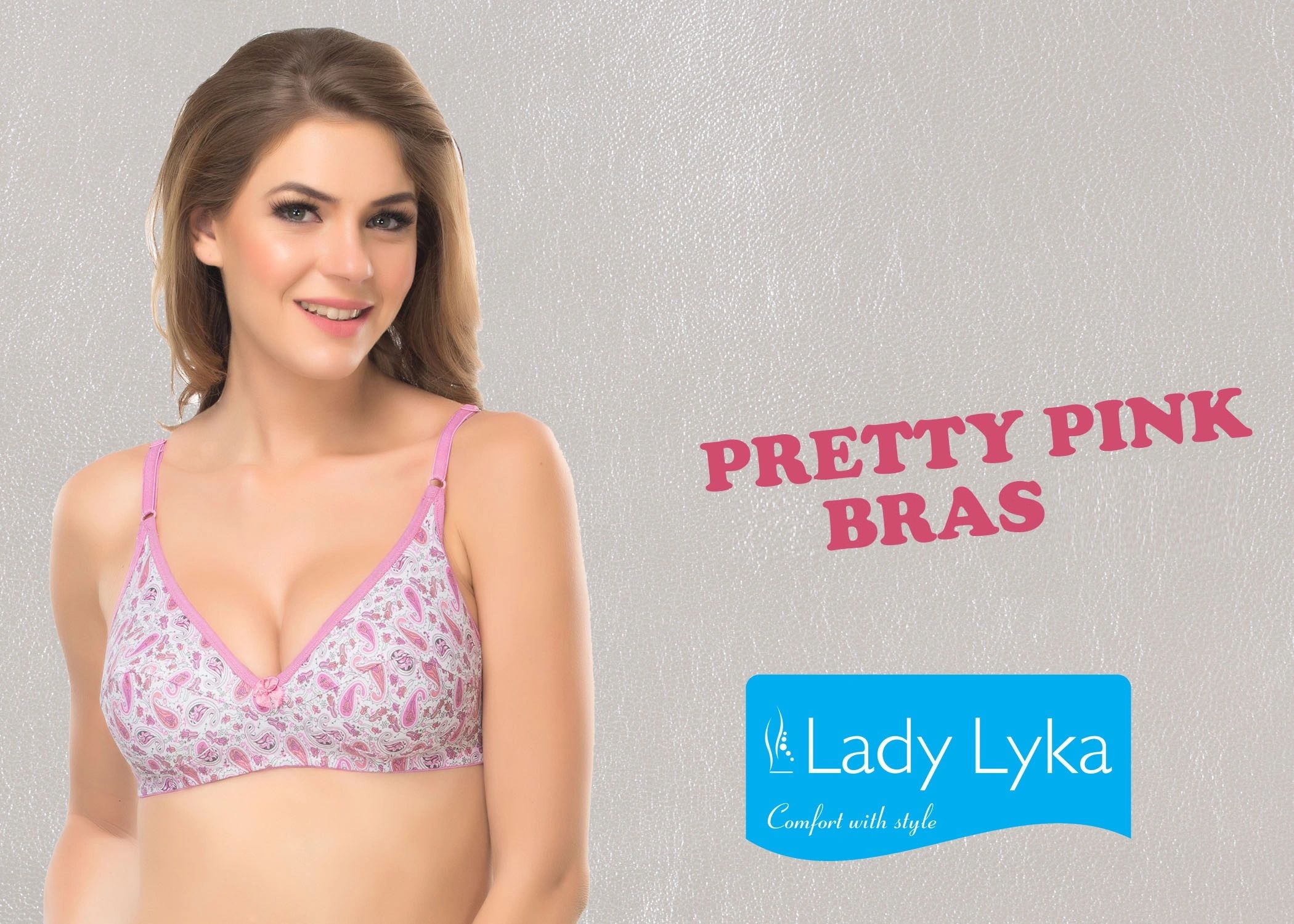 Buy Lady Lyka Women's Regular Bra (MISTIQUE-BGE-COSTA-001-MVE_38B_Beige at