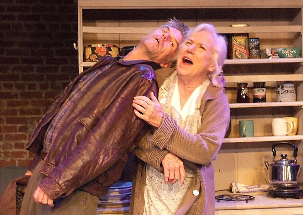 Harry Hamlin and Barbara Tarbuck