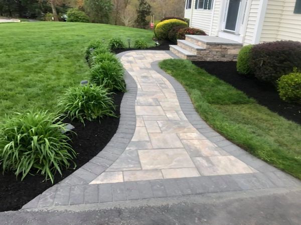 Custom Walkway and Entry Steps