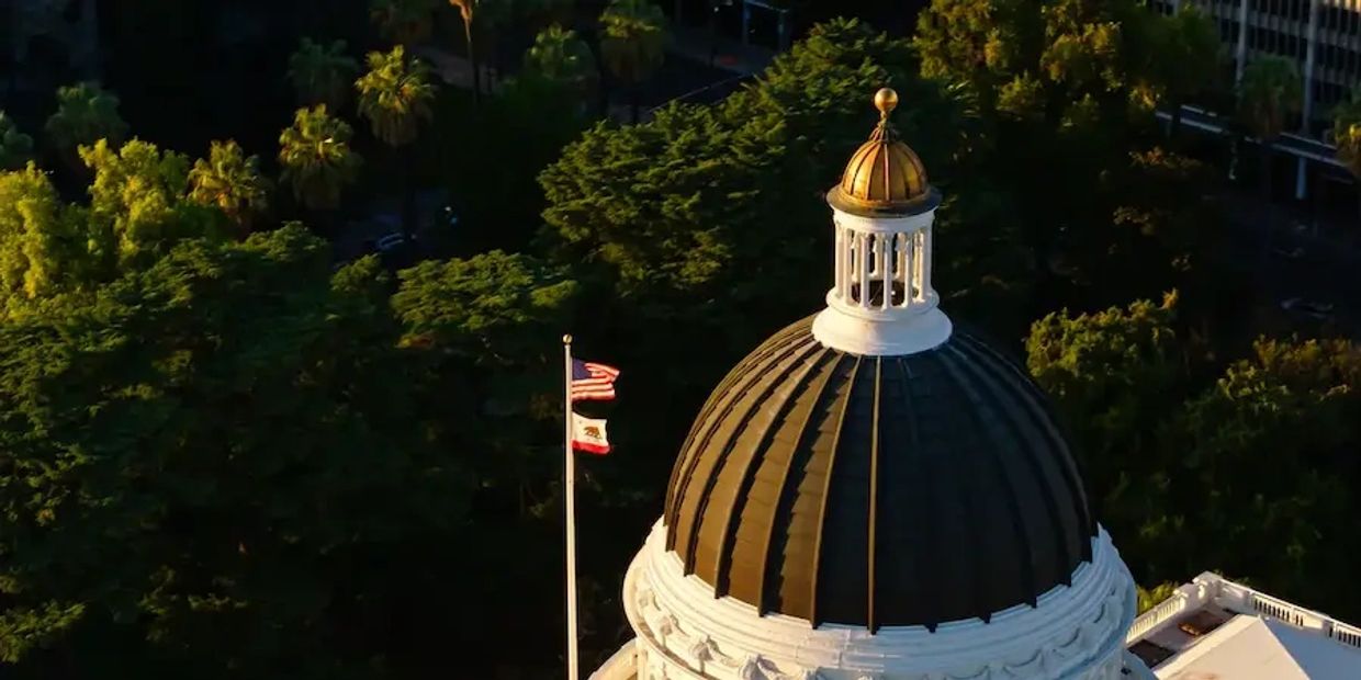 Sacramento skyline representing telehealth ERP therapy for OCD and anxiety.