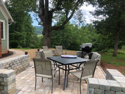 Patio at The Dock Barnard Farm