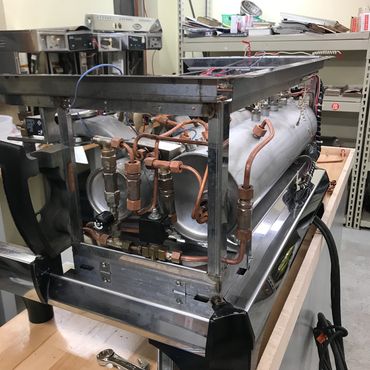 We offer espresso machine maintenance, from routine to complete tear-down and rebuild.