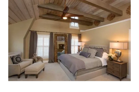 Beams & Bedroom