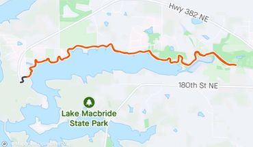 Half marathon stretch