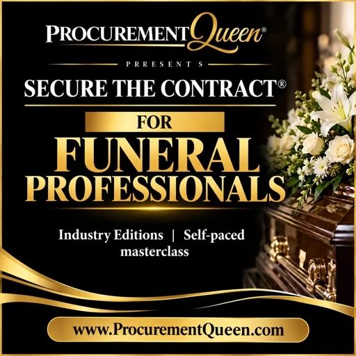 Course for funeral professionals on securing contracts.