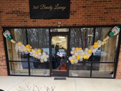 Grand Opening Ballon Window Decorations