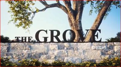 Entrance sign to the Grove 55+ Living in Camarillo CA