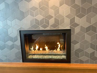 Montigo Modern Fireplace