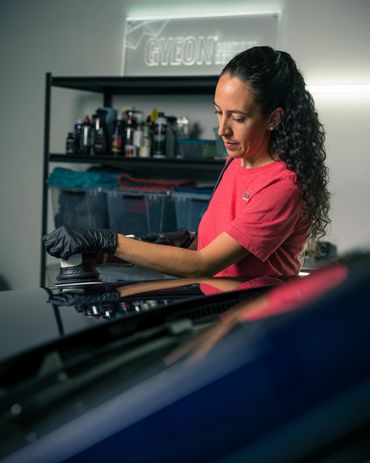 Paint correction services, gyeon certified