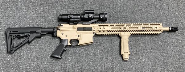 Custom Cerakote on AR platform firearms