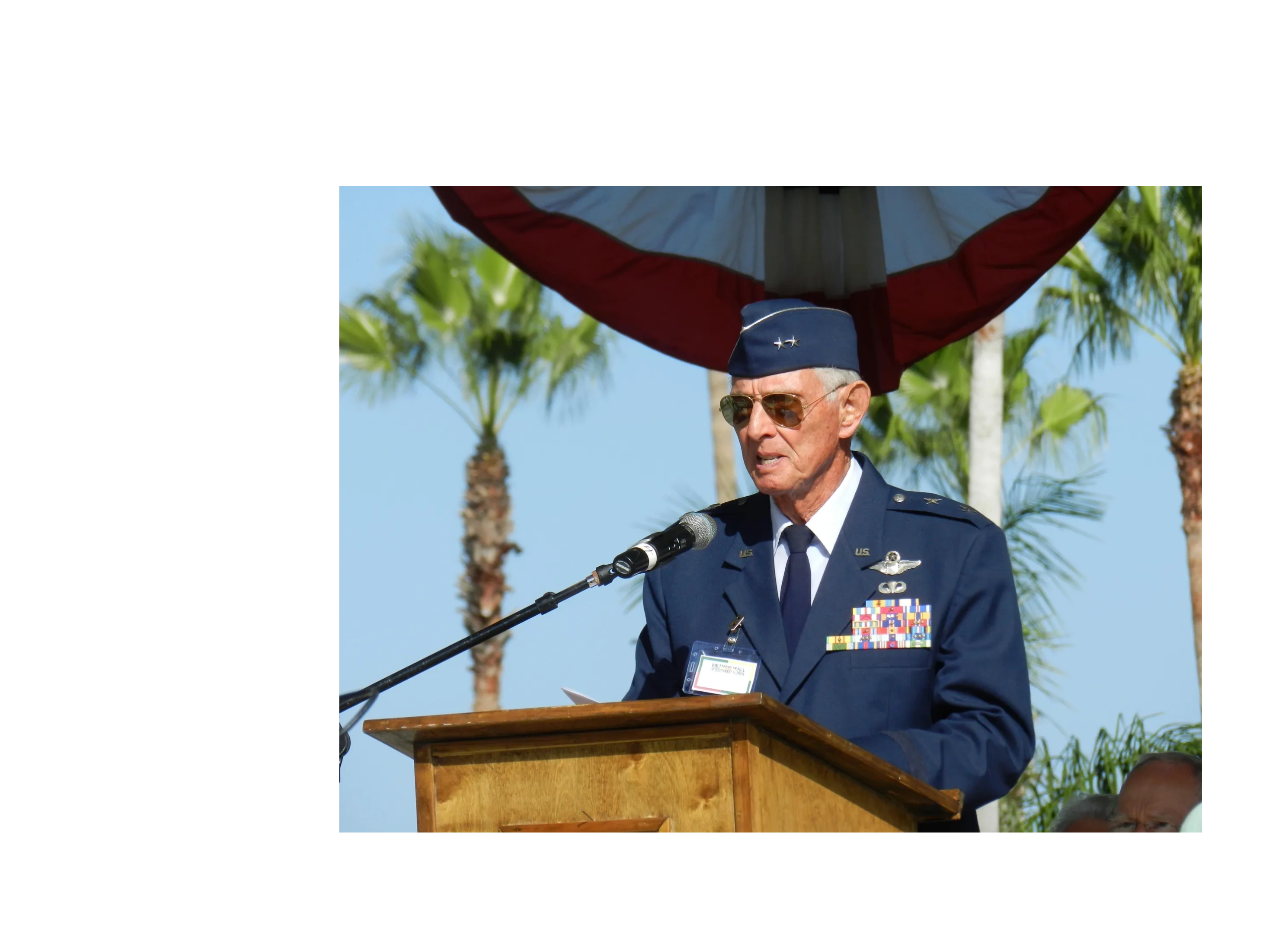 Major General Richard "Dick" Carr, USAF ret.
President, Vietnam Wall of Southwest Florida Inc.