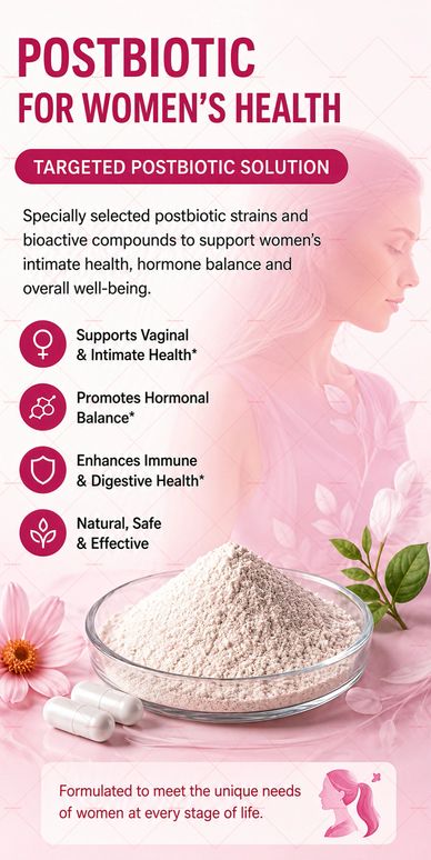 <img src="womens-health-postbiotic.jpg" alt="Women's Health Postbiotic Ingredient">
