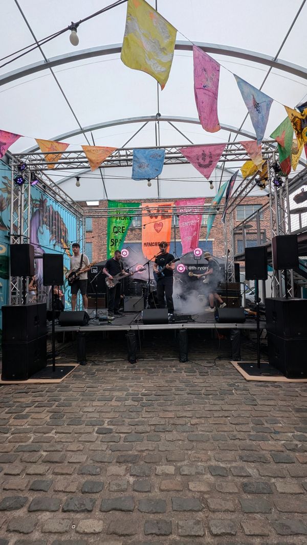 Sound engineer with PA Manchester