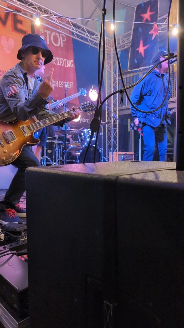 Sound engineer with PA Manchester