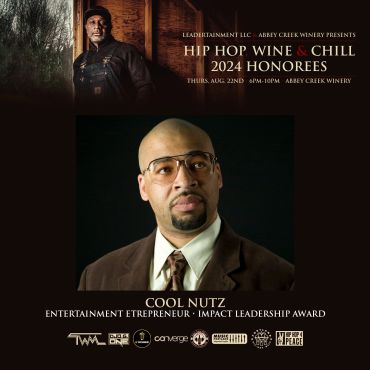 Cool Nutz honored at Hip Hop, Wine & Chill 2024.