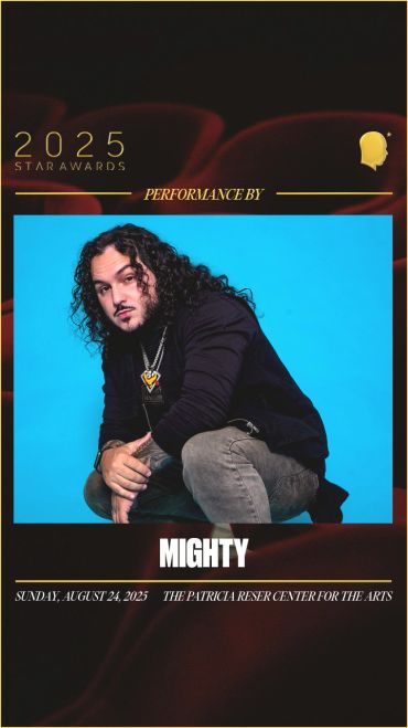 Poster for Mighty’s performance at 2025 Star Awards.
