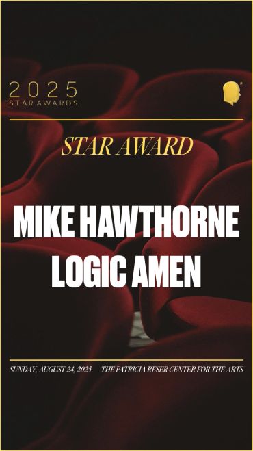 2025 Star Award recognizing Mike Hawthorne and Logic Amen.