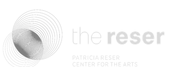 Logo of Patricia Reser Center for the Arts.