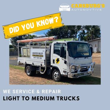 Did you know we do truck services