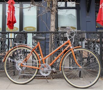 Custom Vintage Cruiser Bicycle For sale in Calgary Alberta. Professionally built.
