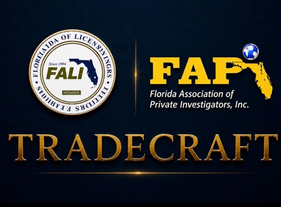 Florida Association of Licensed Investigators and Florida Association of Private Investigators Logos