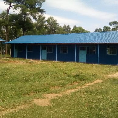 The new classrooms are ready for use by the children