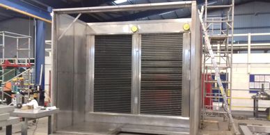 Fabrication of Bespoke Air Conditioning and LEV Systems from Galvanised or Stainless Steel 