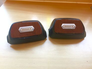 Even the yoke centres received the matching touch.