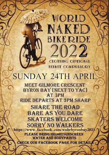 nude bike ride WNBR