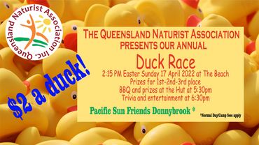 Duck race nudists nudist qld queensland