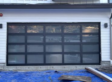 Frosted Garage Doors