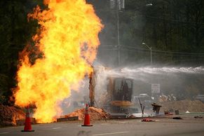 eliminate underground gas breaks