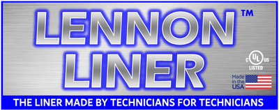 Logo for Lennon Liner, made in the USA.