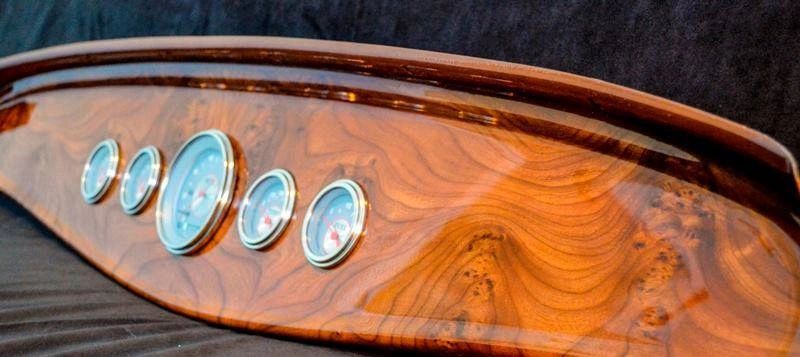Ford roadster dash panel, ford roadster, ford-roadster, dash-panel-insert, gauges, street-rod,