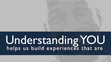 PowerPoint slide design male face with text headline