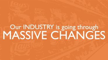 PowerPoint slide design of a Frito-Lay promo video