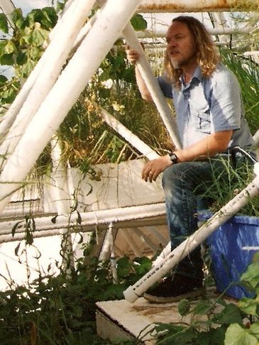 David Chandlerinside the Biosphere 2 Test Module