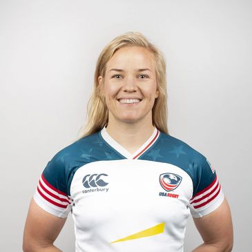 Co-founder Kristine Sommer, USA Rugby Eagle Number 264.
