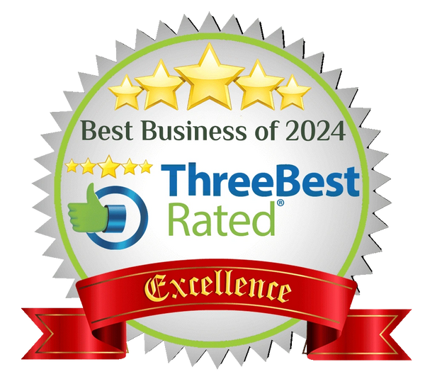 Best Business award 2024 by Three Best Rated