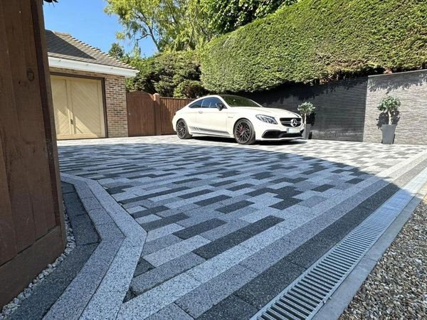Porcelain patio cost Exeter | Paving prices Devon | Local installers