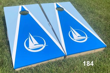 Sailboat Cornhole Boards