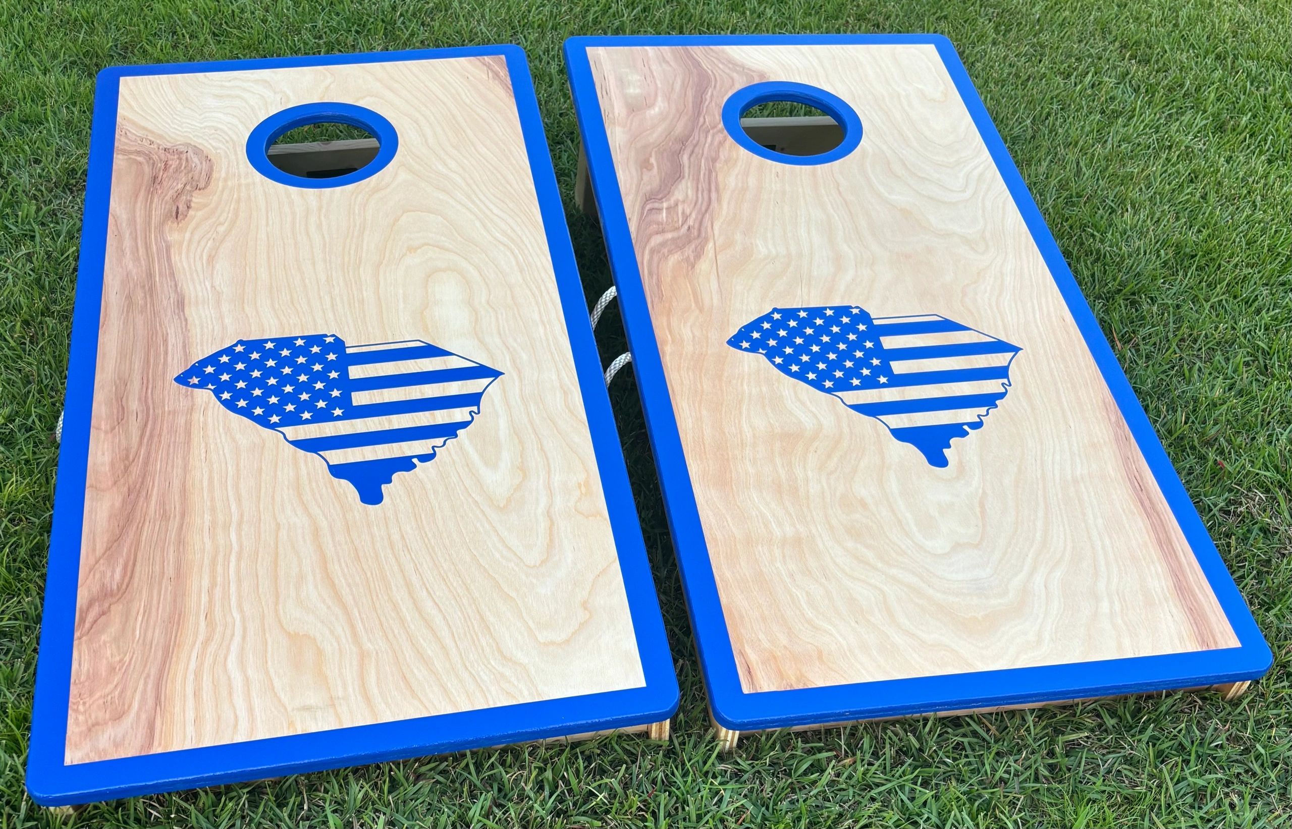 USA Flag Cornhole Boards