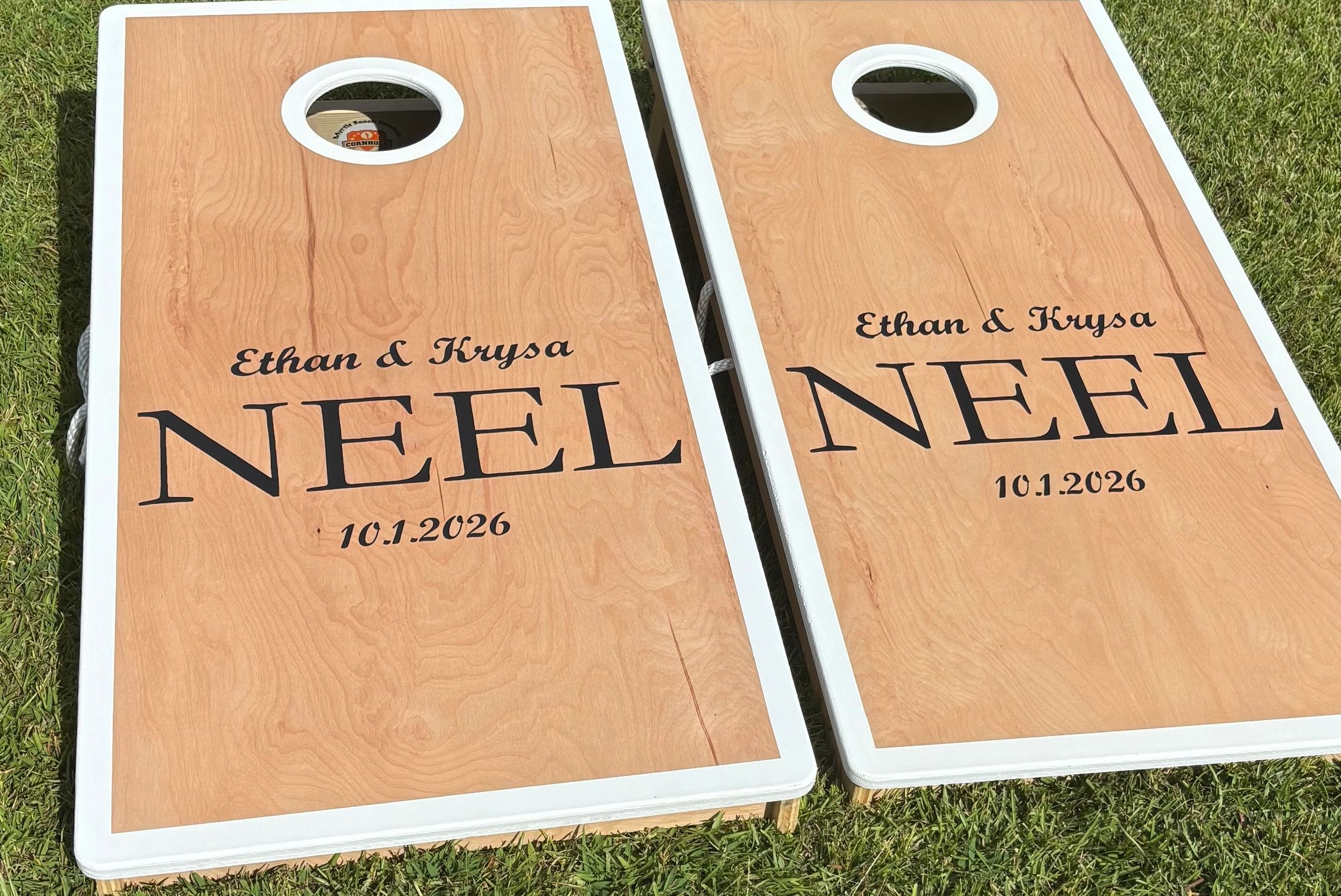 Wedding Cornhole Boards