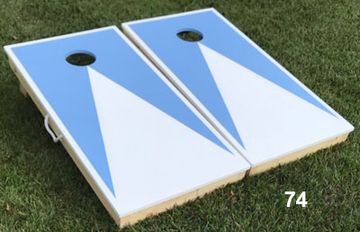 Light Blue Cornhole Boards