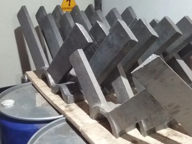 Fundición de acero, mecanizado, repuestos en acero, certificación de dureza, espectrometría.