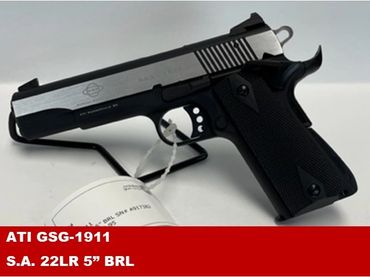 ATI GSG-1911
S.A. 22LR 5” BRL